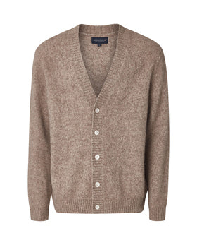 Loke yak blend wool cardigan