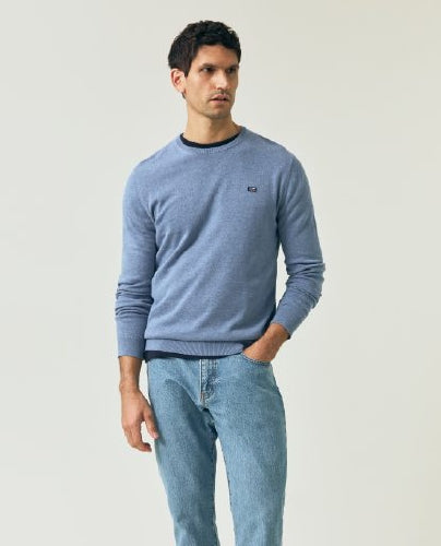 Cotton Crew Neck Sweater