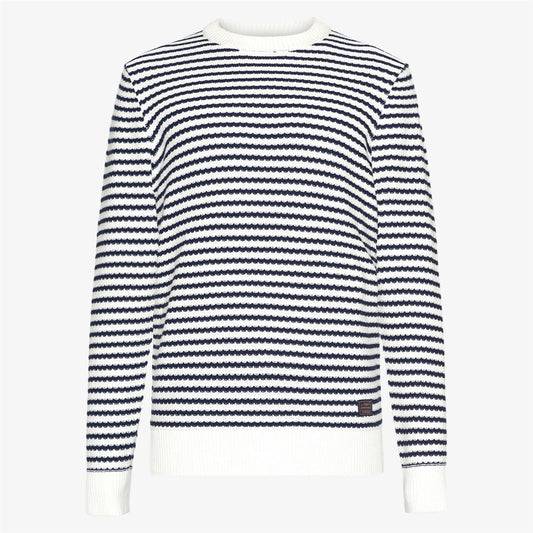 Nilo stripe knit genser