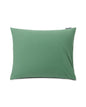 IVY GREEN STRIPED COTTON POPLIN PILLOWCASE