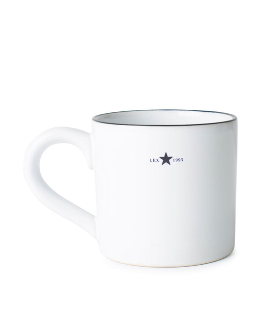 STONEWARE MUG, WHITE (400 ML)