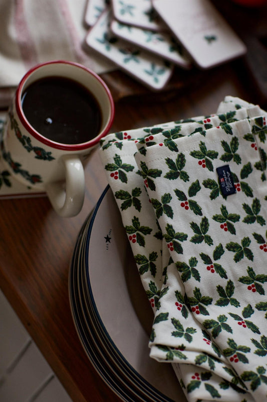 Snowy House EarthenWare Mug